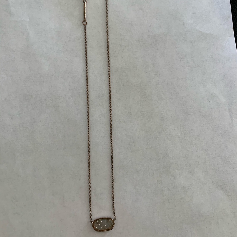 Kendra Scott Elisa necklace drusy